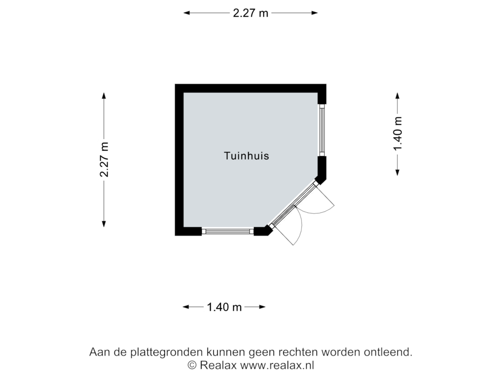 Bekijk plattegrond van Tuinhuis van de Jongstraat 6