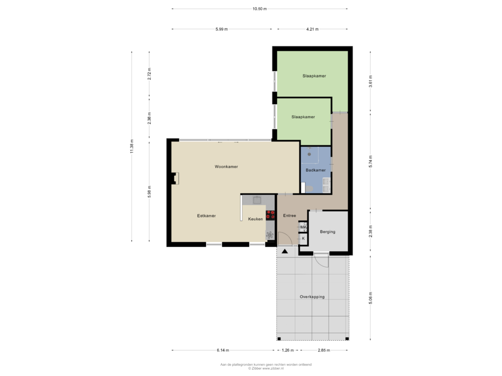 Bekijk plattegrond van Begane Grond van Welpelohoek 12