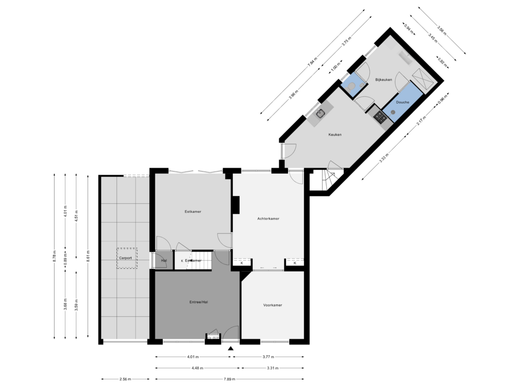 Bekijk plattegrond van Begane Grond van Pastoor de Bakkerstraat 2