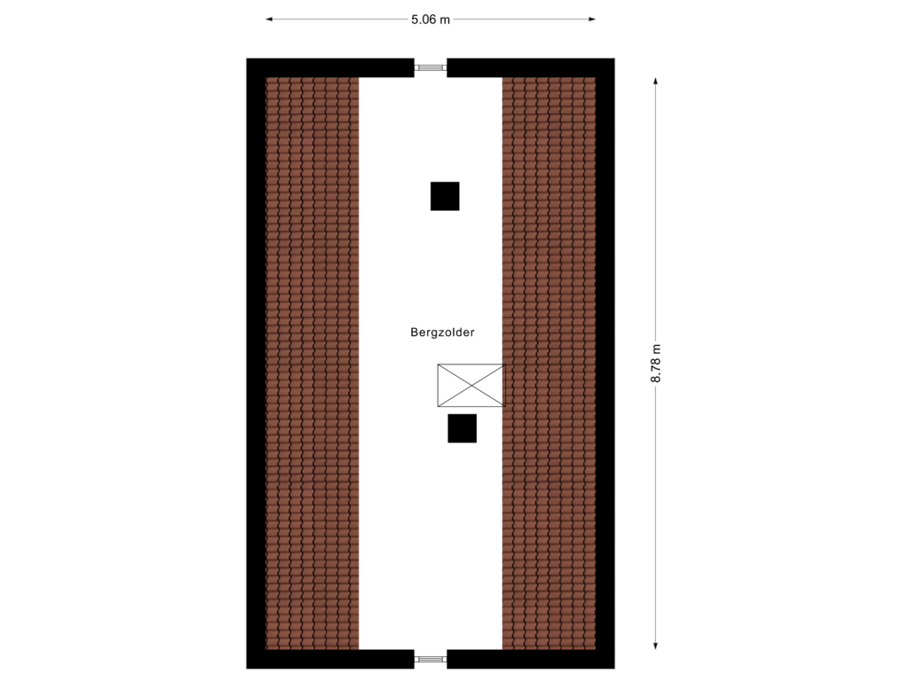 Bekijk plattegrond van 2e Verdieping van Pastoor de Bakkerstraat 2