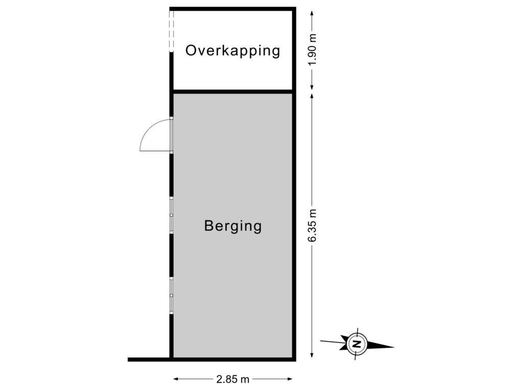 View floorplan of Bijgebouw of Boelenkamp 18