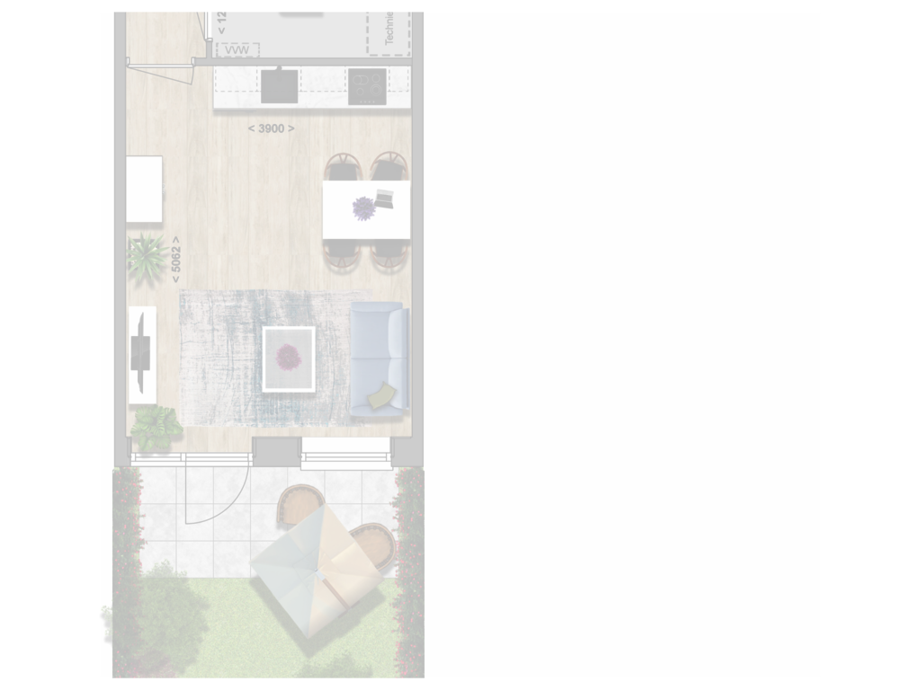 View floorplan of Type 1 of Type 1 (Bouwnr. 10)