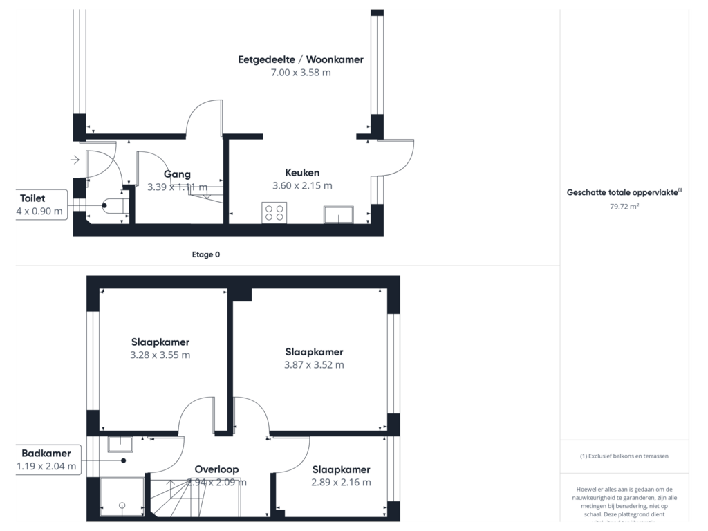 Bekijk plattegrond van Volledig van Azaleastraat 18