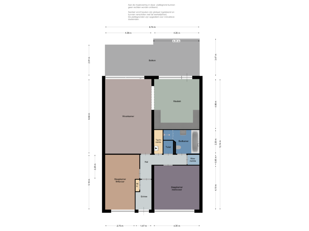 Bekijk plattegrond van begane grond van Zeegat 18