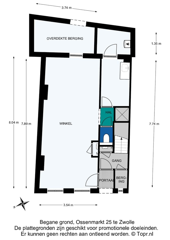Foto 8 van Ossenmarkt 25