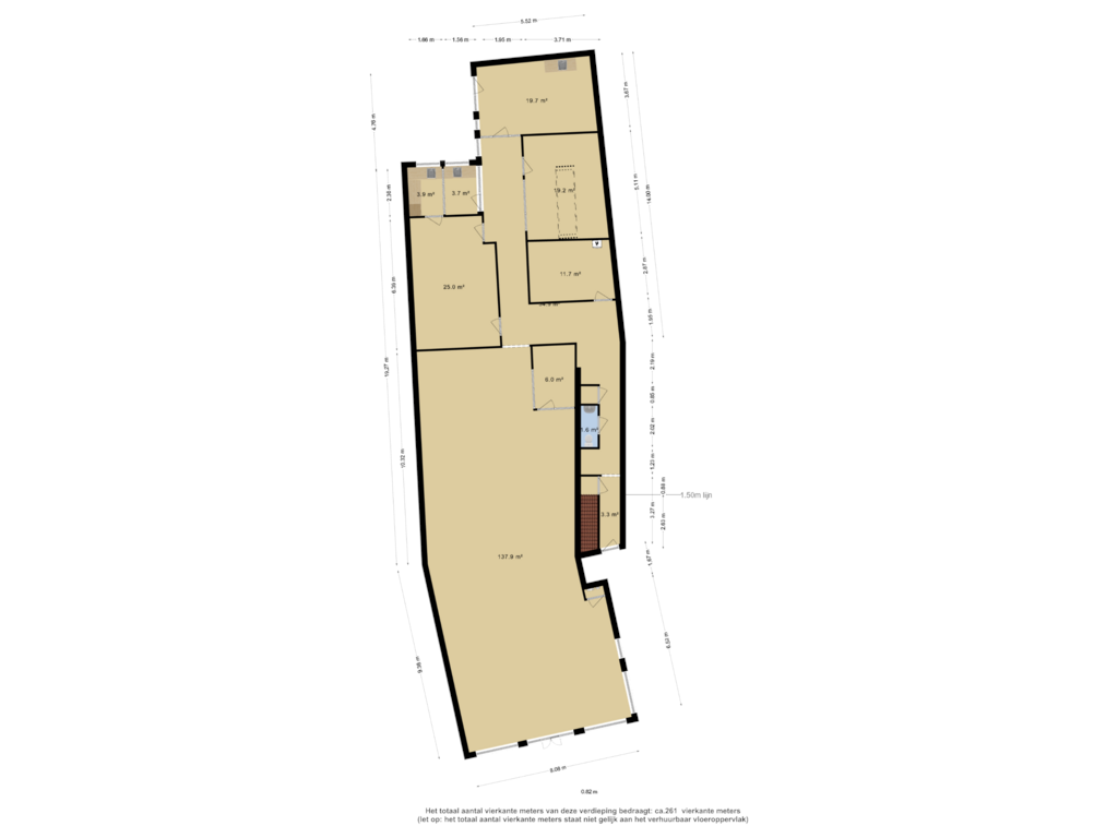 Bekijk plattegrond van BOG van Dubbele Poort 7