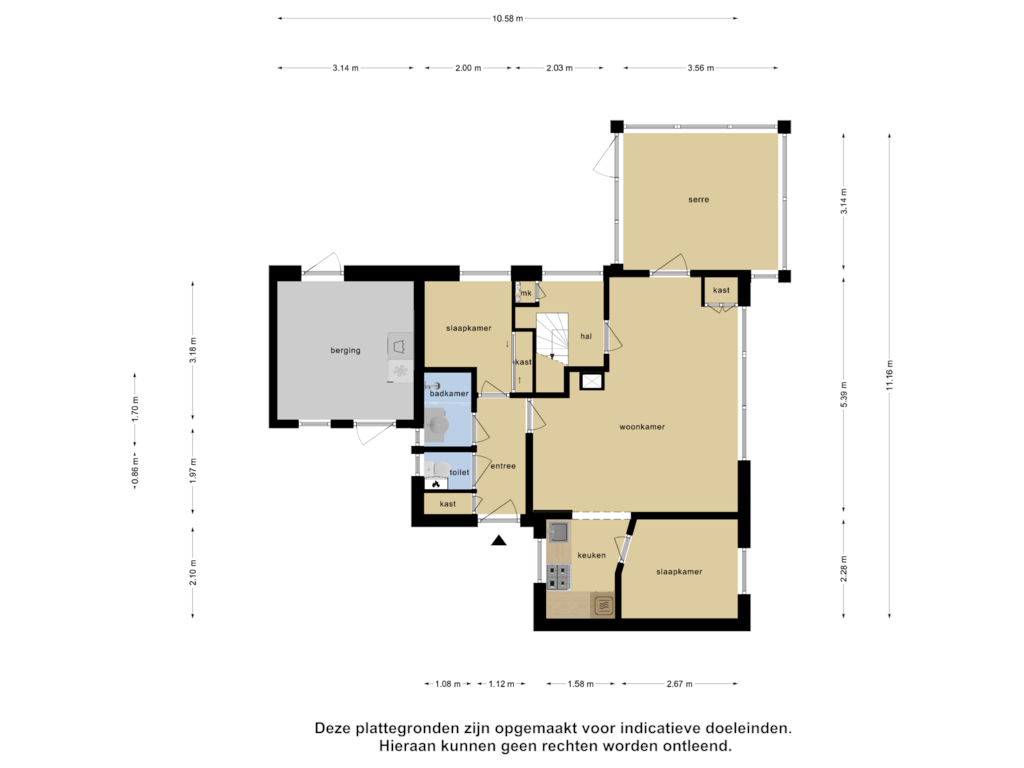 Bekijk plattegrond van Begane Grond van Horizon 37