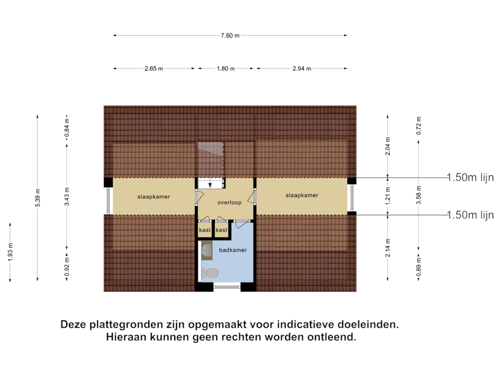 Bekijk plattegrond van Eerste Verdieping van Horizon 37