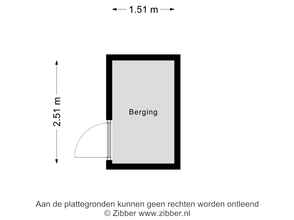 Bekijk plattegrond van Berging van Frans Joseph van Thielpark 128