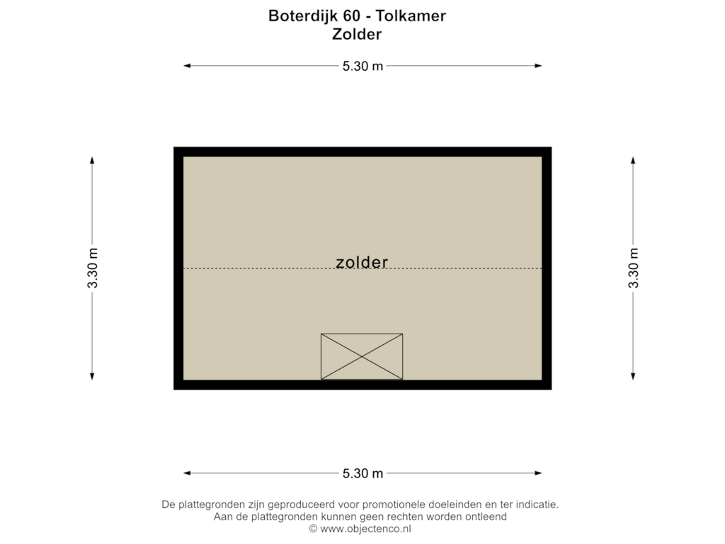 Bekijk plattegrond van ZOLDER van Boterdijk 60