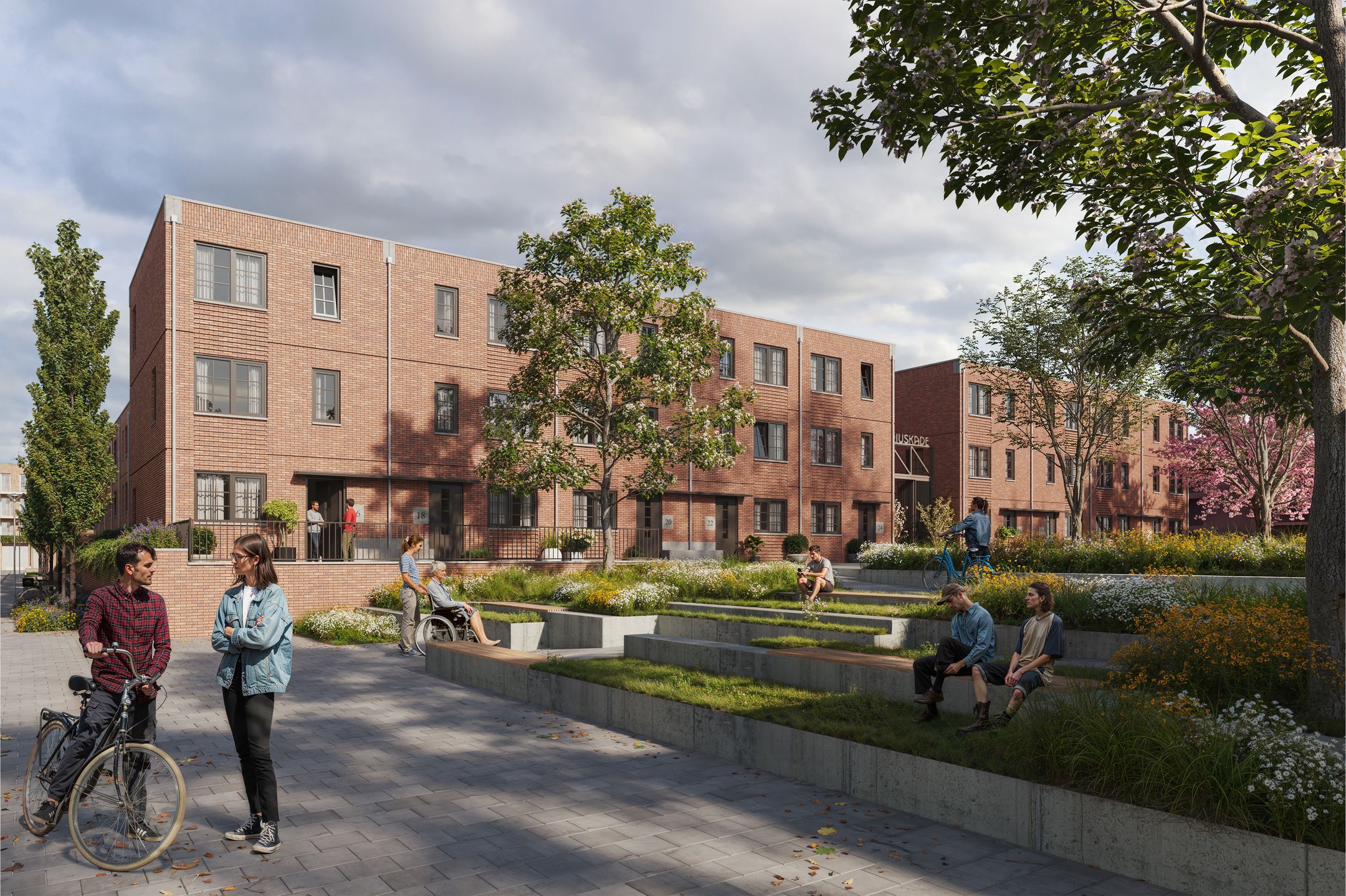 Carre tussenwoning (Bouwnr. 14), Tilburg, 5046AB, Noord-Brabant, Nederland  