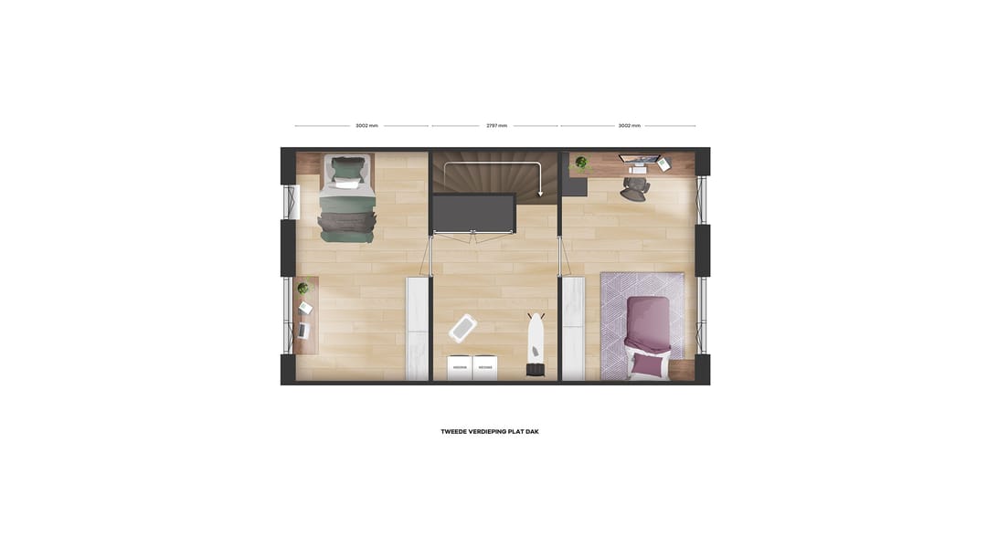 Foto 8 van Carre tussenwoning (Bouwnr. 10)