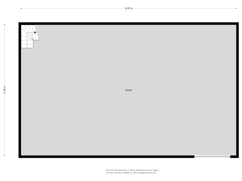 Bekijk plattegrond van Bedrijfshal Kelder van Sarinkdijk 6