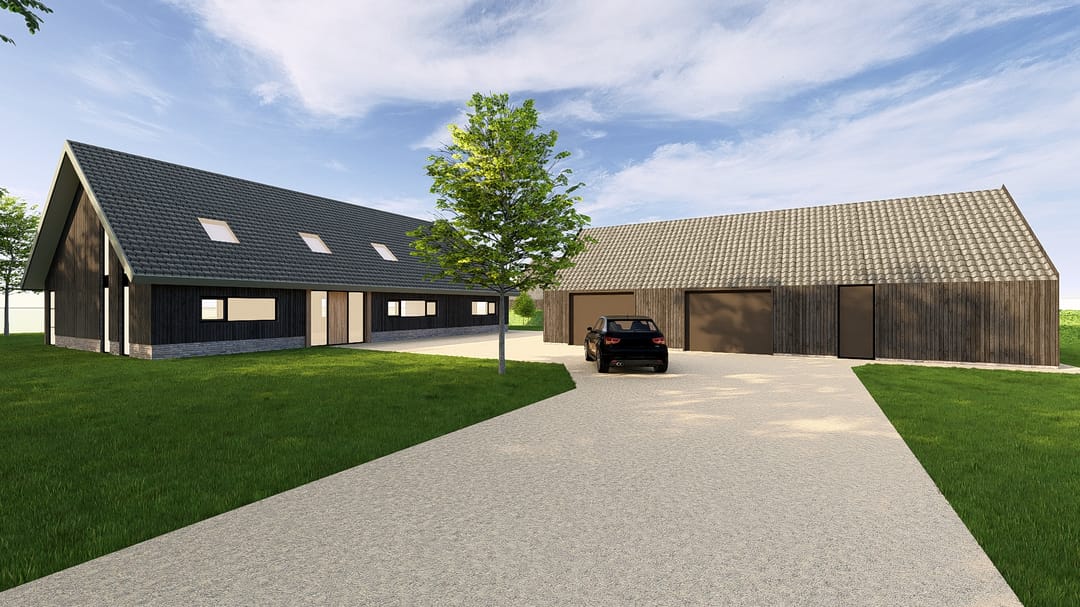 Foto 2 van Taarloseweg - bouwkavel noordzijde