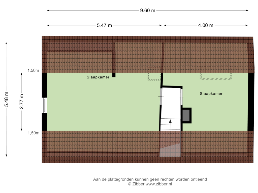 Bekijk plattegrond van Eerste Verdieping van Spoorstraat 38