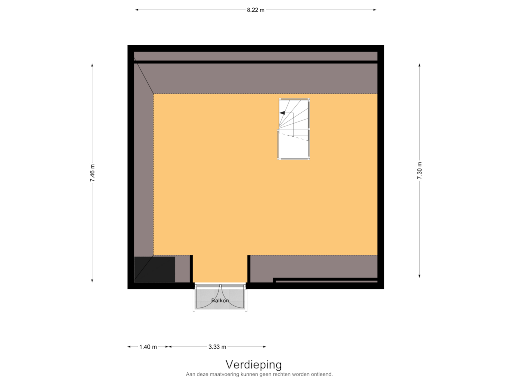 Bekijk plattegrond van Verdieping van Raadhuisstraat 11