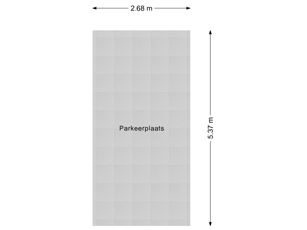 Bekijk plattegrond van Parkeerplaats van Oranjeplaats 15