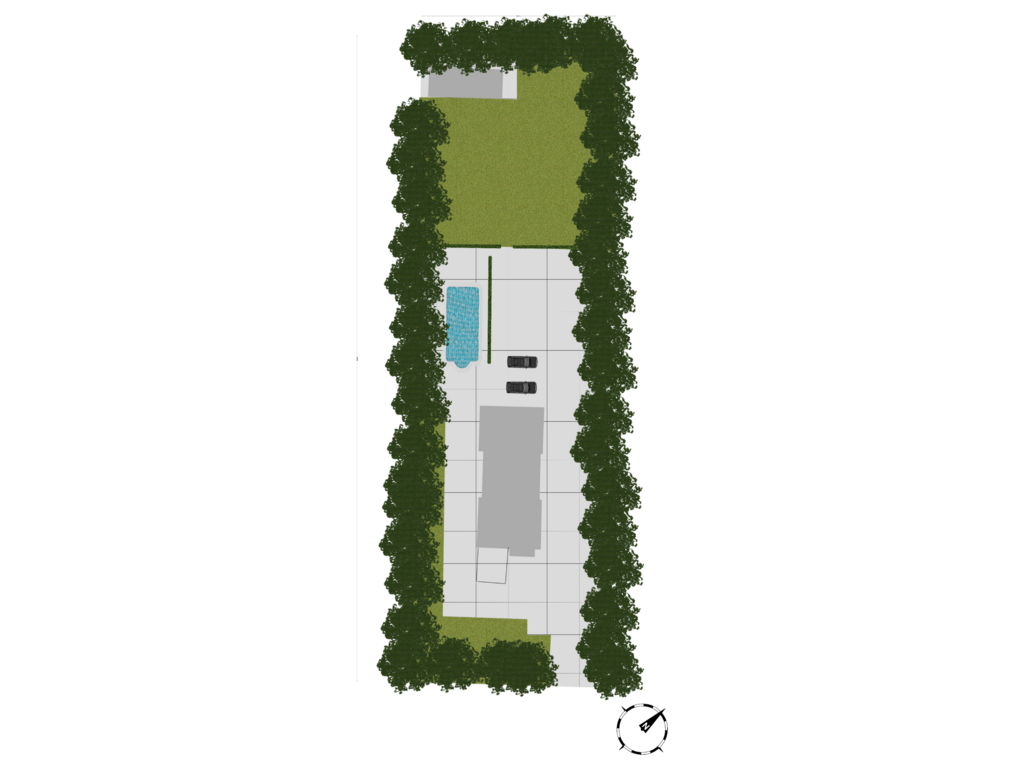 View floorplan of Perceel of Verlengde Kerkeboslaan 6