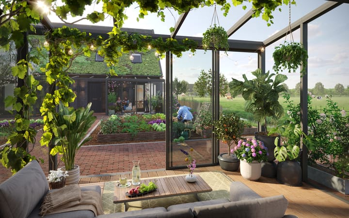 Foto van Tuinkamerwoning eindwoning Hoekwoning