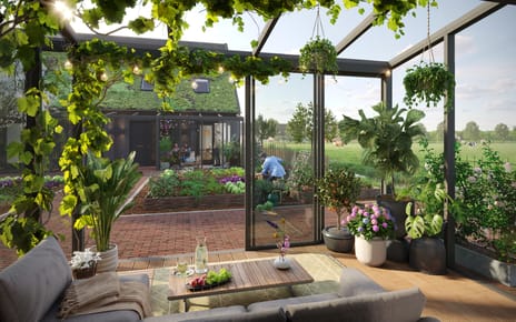 Image of Tuinkamerwoning eindwoning Corner house