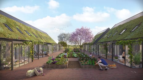 Image of Tuinkamerwoning middenwoning Row house