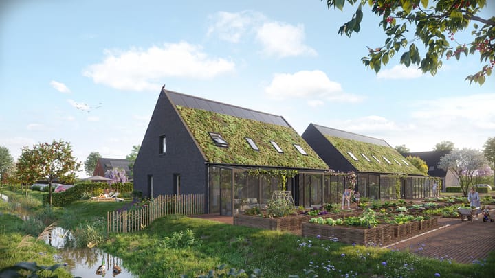 Foto van Tuinkamerwoning 2/1 kapwoning 2-onder-1-kapwoning