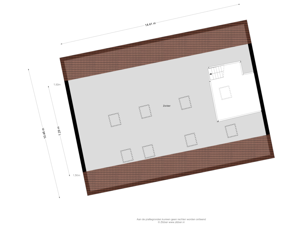 View floorplan of Eerste Verdieping 2 of Achtmaalseweg 204-A