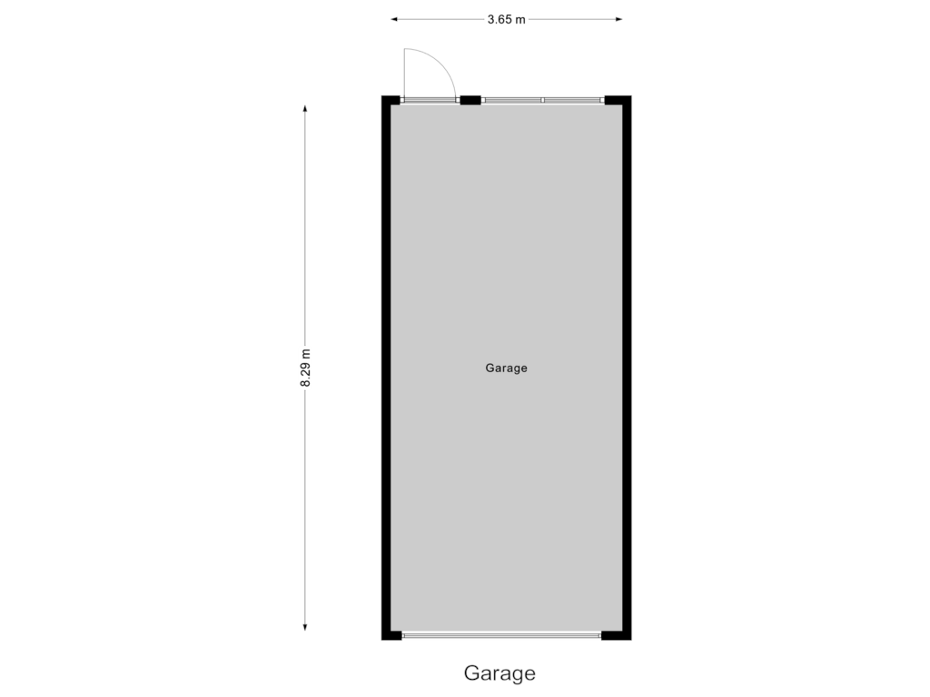 View floorplan of Garage of Havenpark 36