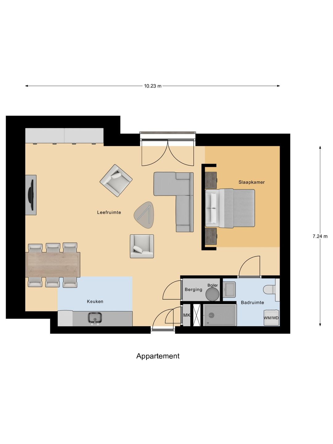 Photo 8 of Bornsestraat 7-F