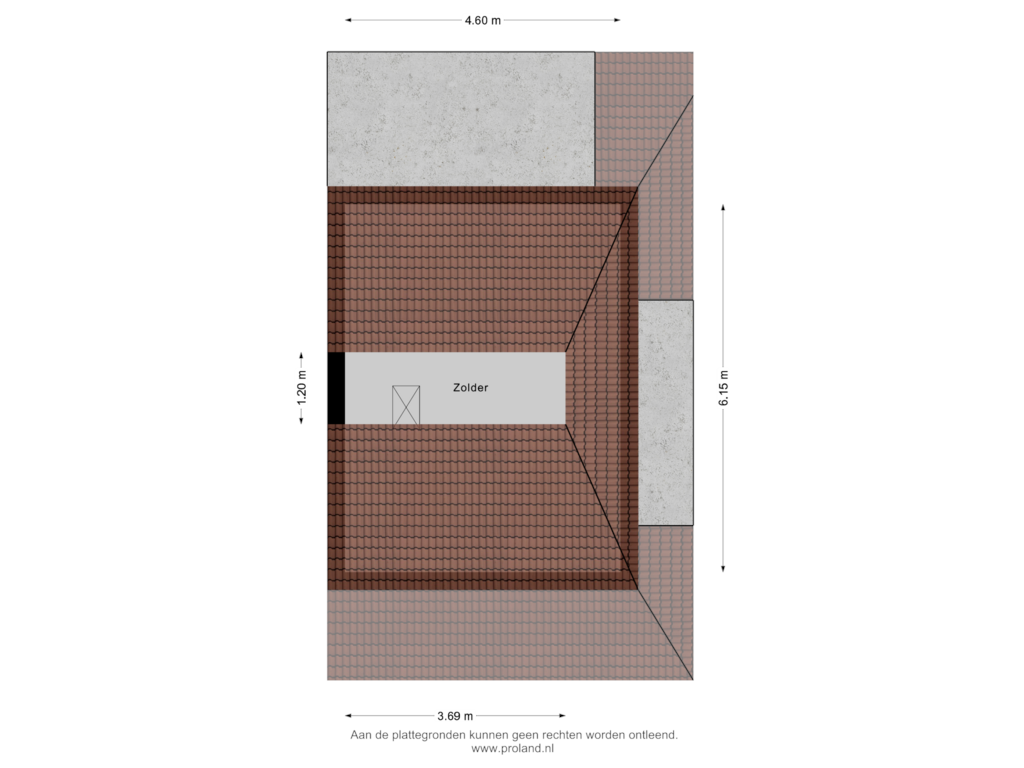 View floorplan of 2e Verdieping of Vaart NZ 33