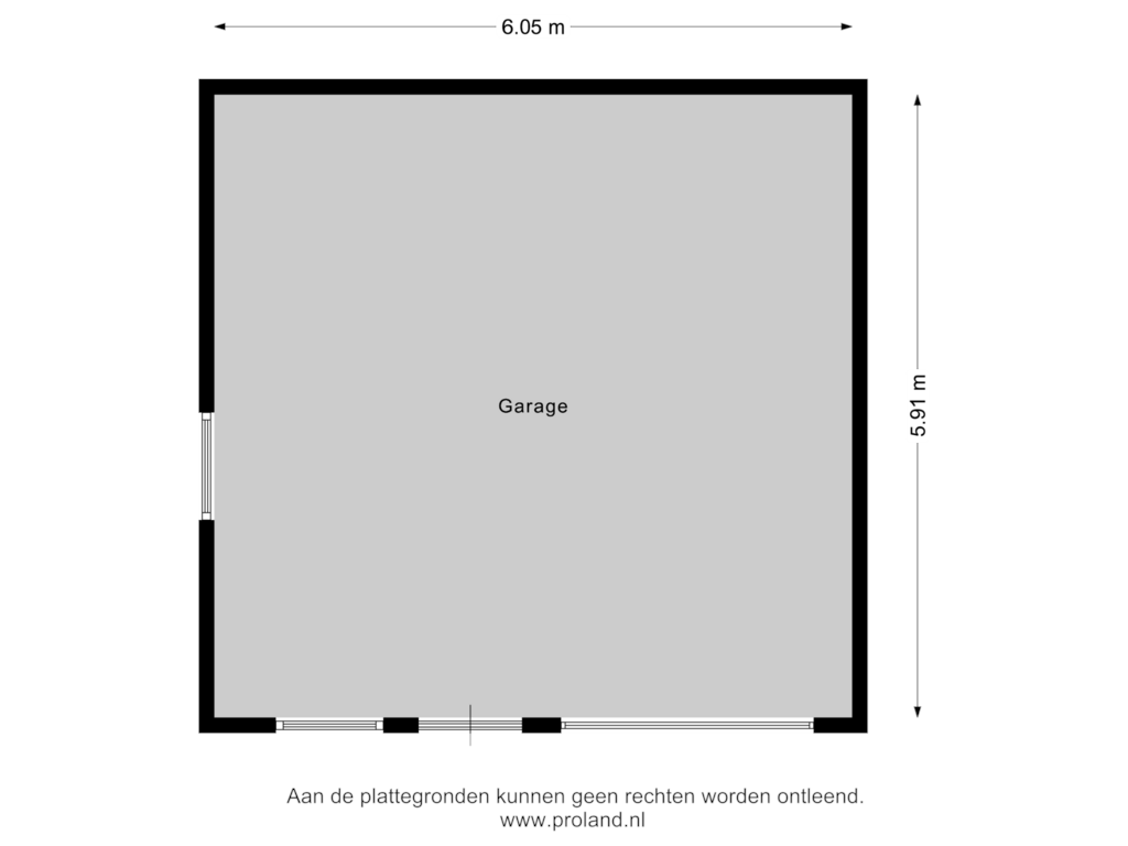 View floorplan of Garage of Vaart NZ 33