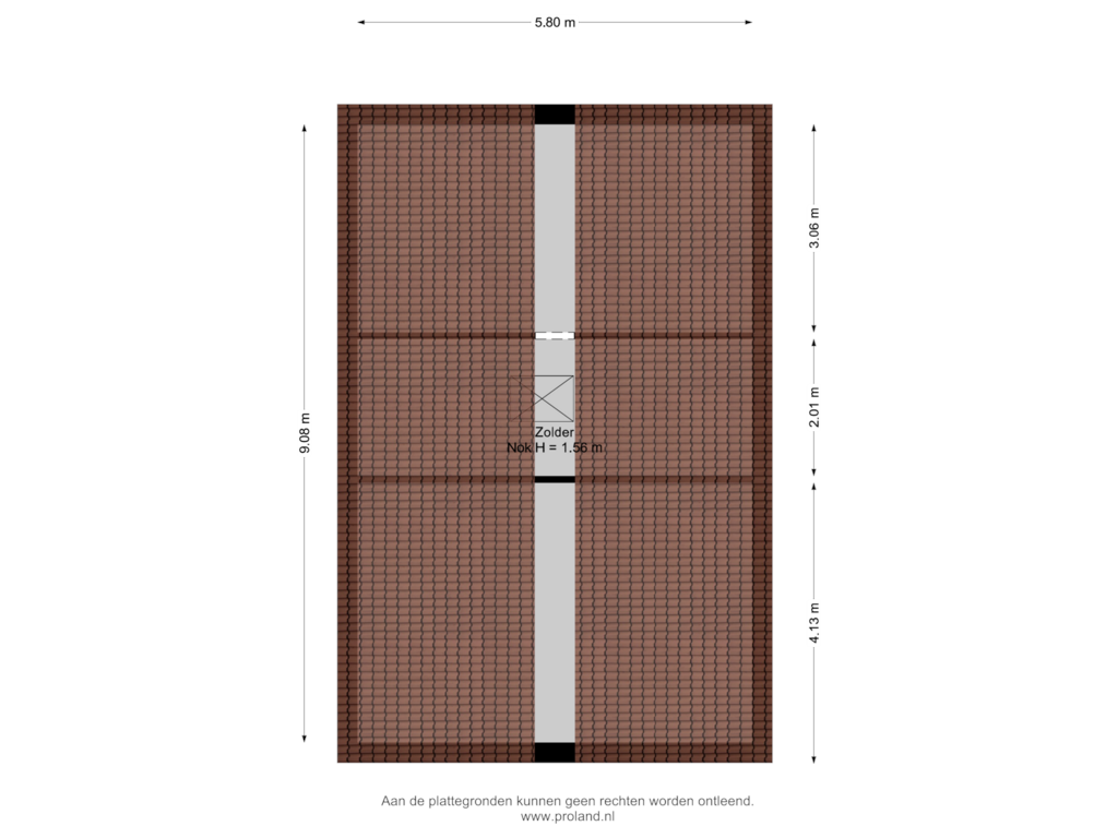 View floorplan of 2e Verdieping of Emmerhoutstraat 150