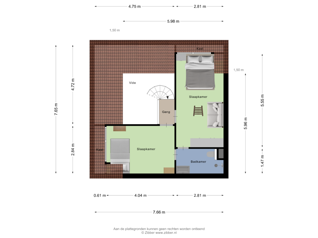 Bekijk plattegrond van Eerste verdieping van Stolphoeve 34