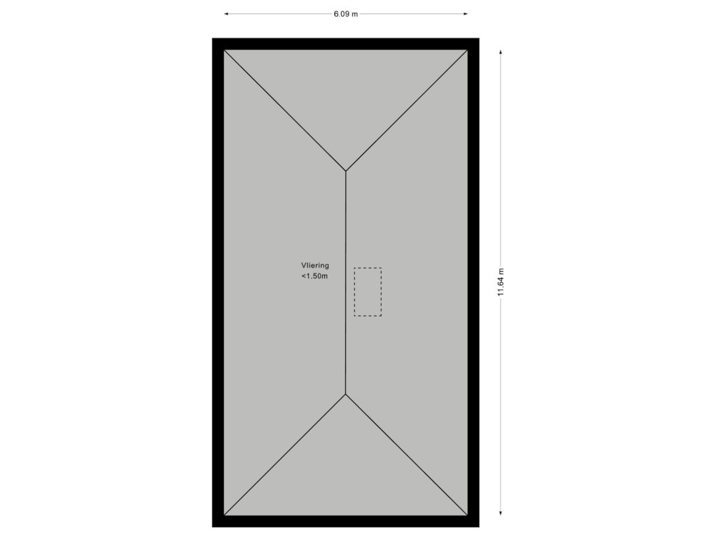 Bekijk plattegrond van Vliering van Johanna Westerdijk erf 29