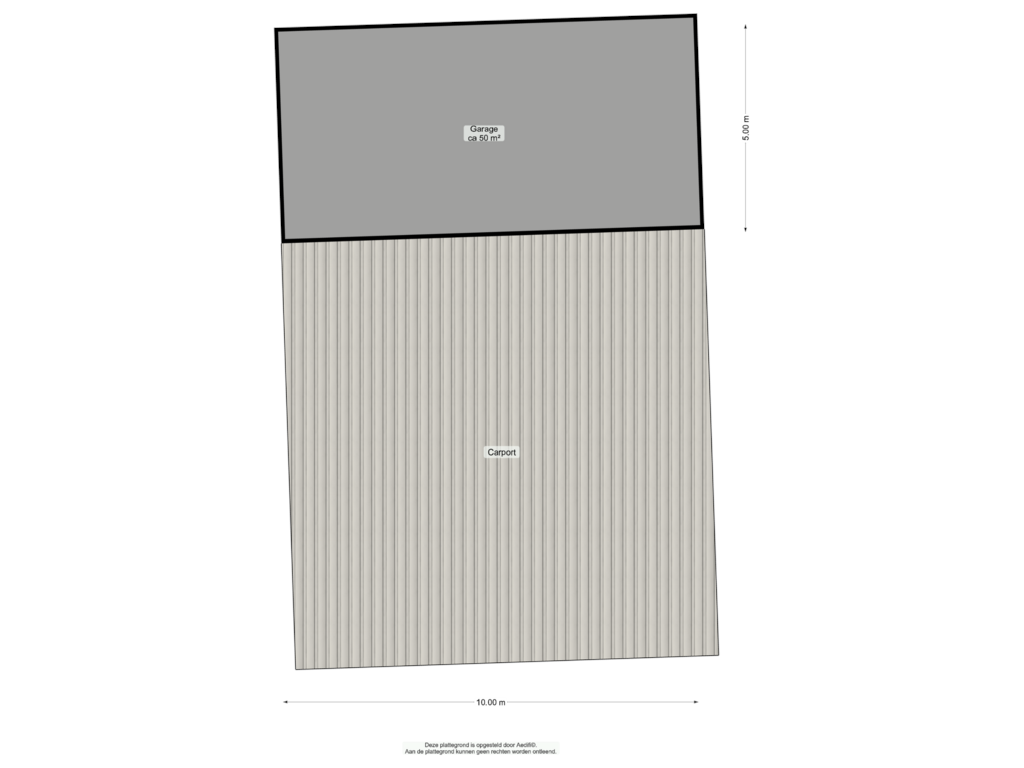 Bekijk plattegrond van Garage van Groeveweg 17