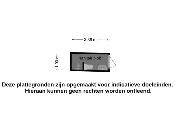 Sanitair blok  1