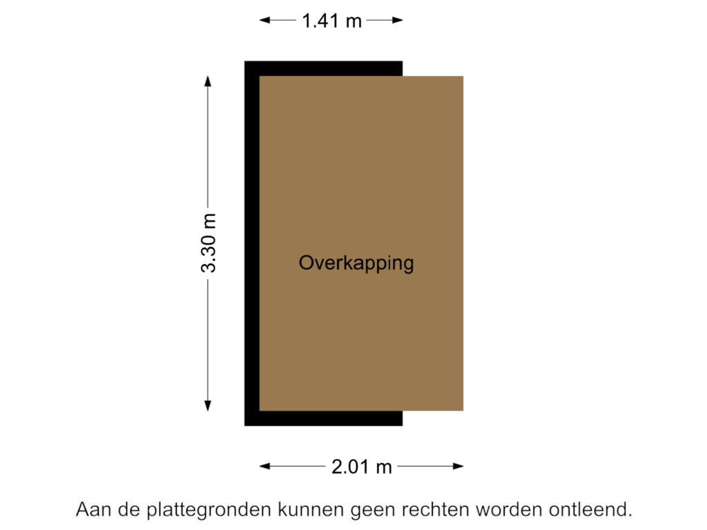 Bekijk plattegrond van Overkapping van Seel 29