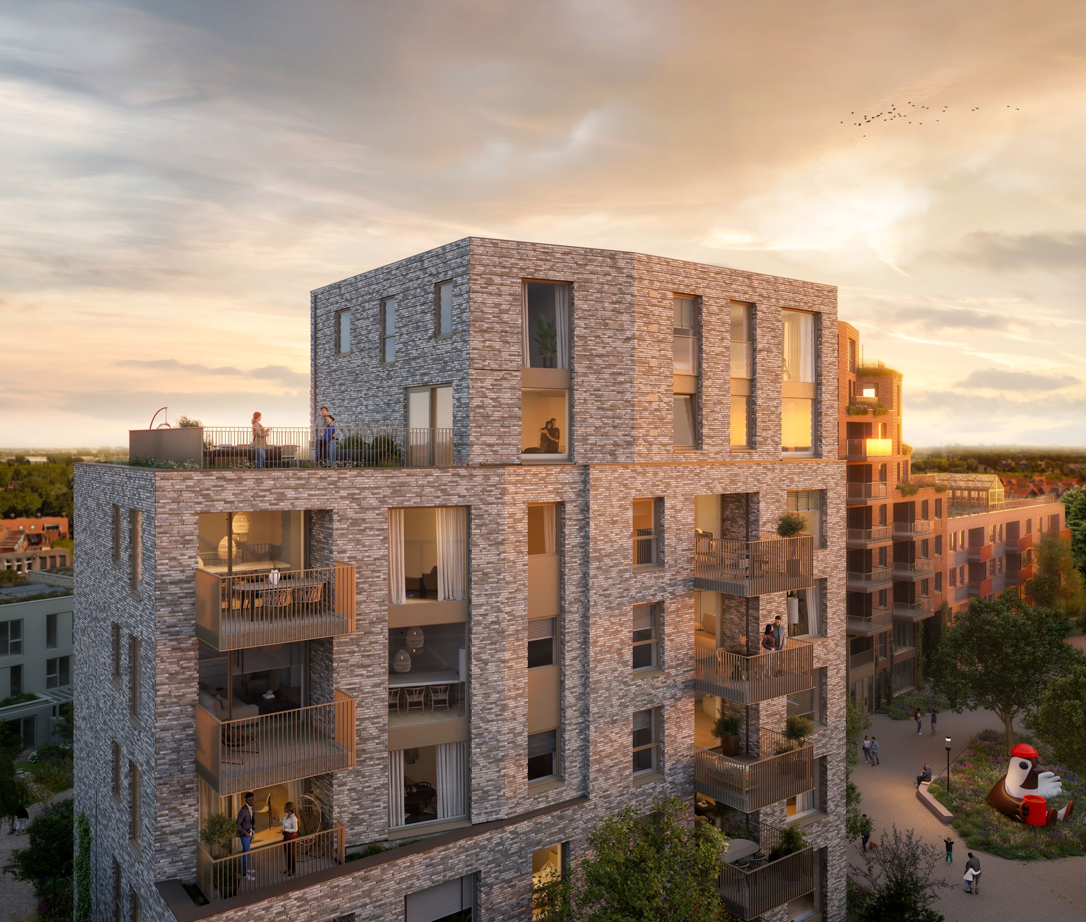 Foto 6 van WijCK fase 2 TOP APPARTEMENTEN