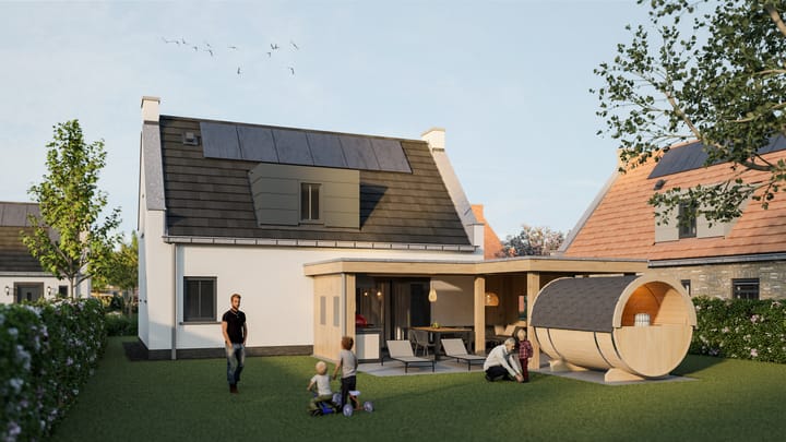 Foto 2 van 6 Persoons recreatiewoningen (Bouwnr. 265)