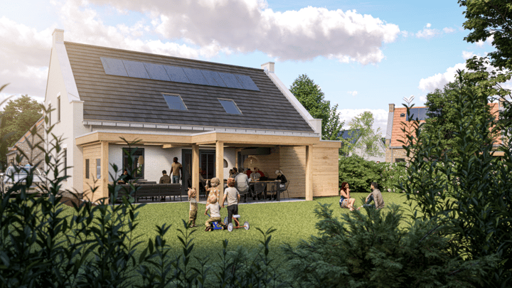 Foto 2 van 16 Persoons recreatiewoningen (Bouwnr. 257)