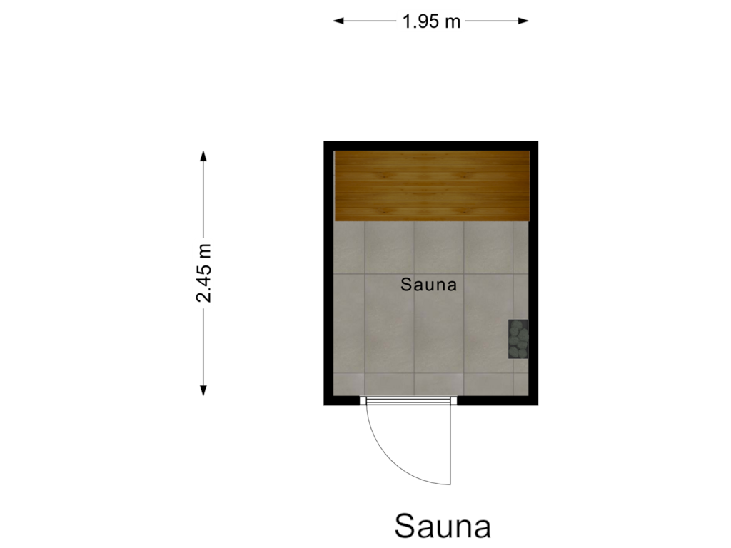 Bekijk plattegrond van Sauna van Spoorzicht 10