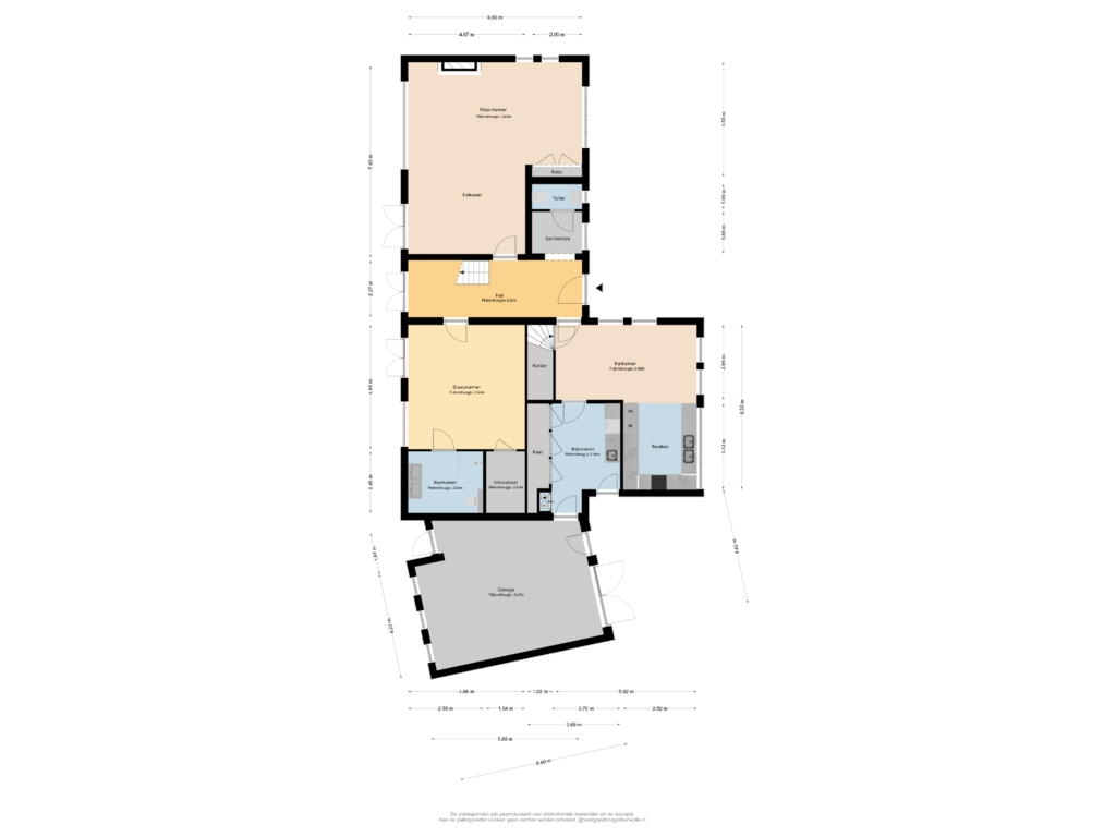 Bekijk plattegrond van Begane Grond van Weteringpark 5