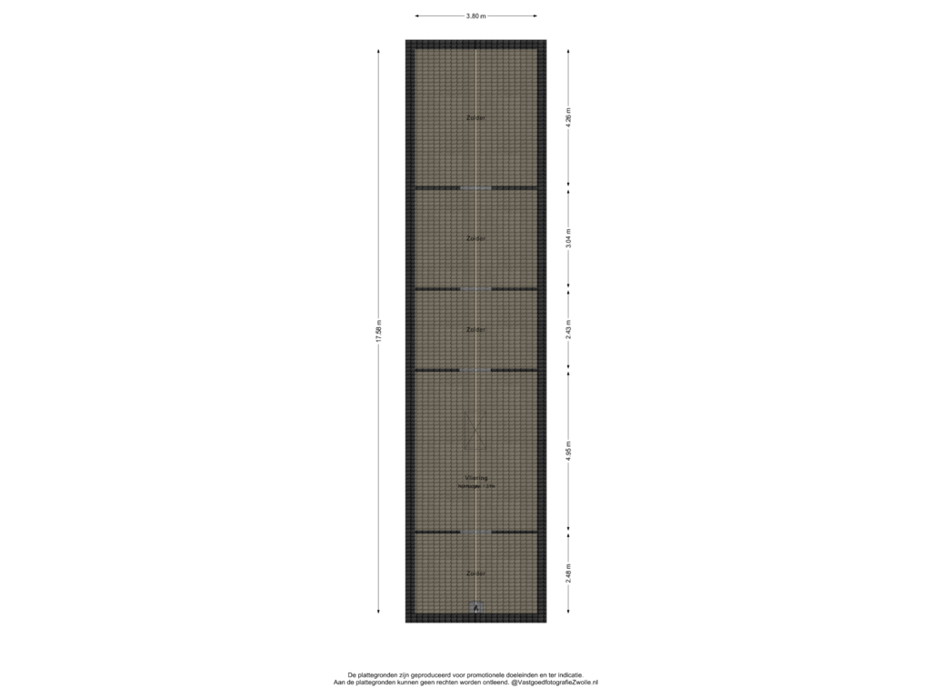 Bekijk plattegrond van 2e Verdieping van Weteringpark 5