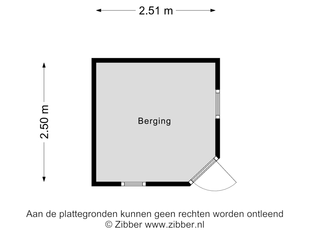 Bekijk plattegrond van Berging van Getijdelant 13