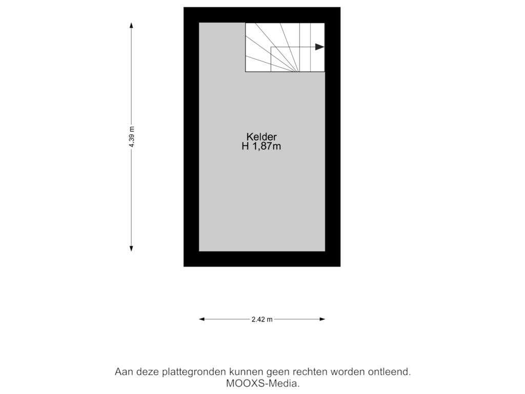 Bekijk plattegrond van Kelder van Romeinseweg 1