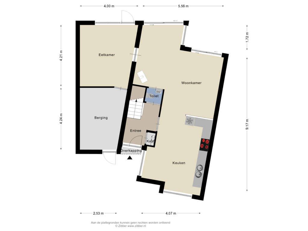 Bekijk plattegrond van Begane Grond van Kluutstraat 3