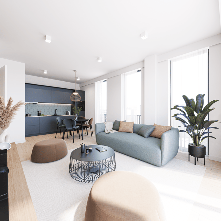 Foto van Type F Portiekflat