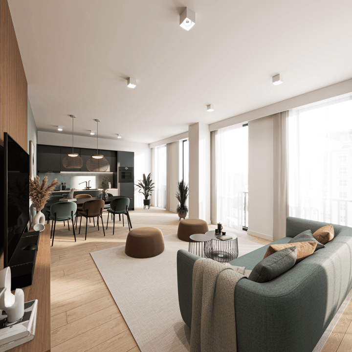 Foto van Type C Portiekflat