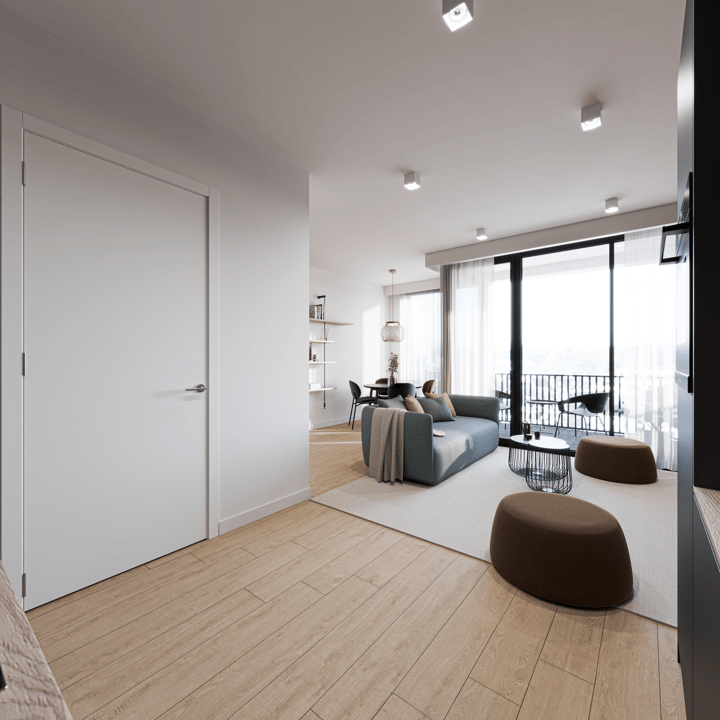 Foto van Type A2 Portiekflat