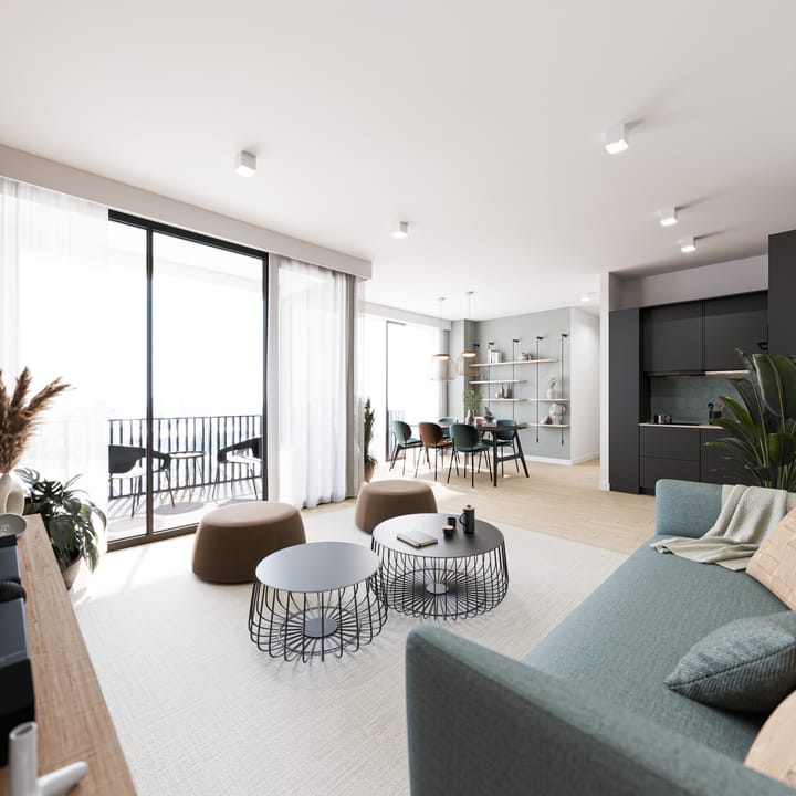 Foto van Type D Portiekflat